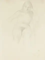 William Bailey, Portrait of a seated girl 1969