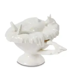 Bertozzi and Casoni, Pulcino 1997 glazed, ceramic