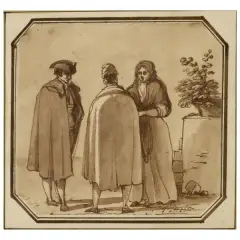 Bartolomeo Pinelli by Batolomeo Pinelli, Bartolomeo Pinelli (Roma, offered Nov 2025