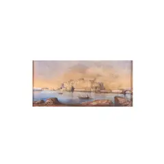 Giuseppe Carelli, Castel Dell'Ovo. Naples, watercolours