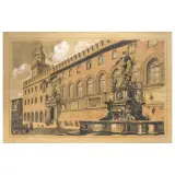Pietro Pietra, Views Of Bologna, mixed media