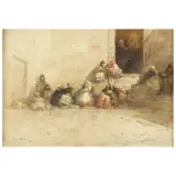 Paolo Sala, Resting On The Churchyard