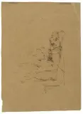 Niccolò Cannicci, Seated Female Figure