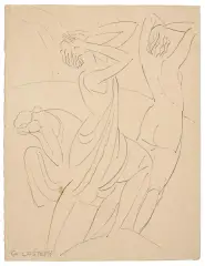 Study Of Figures by Giovanni Costetti, offered Nov 2025