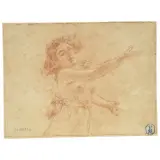 Vincenzo Jerace, Dancer, red chalk