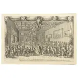 Stefano della Bella, The Banquet Of The Pleasant Ones, engraving