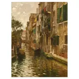 Rubens Santoro, A View Of Venice