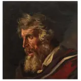 Giovanni Battista Quadrone, An Old Man'S Head