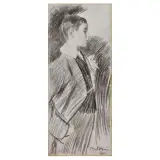 Giovanni Boldini, Portrait Of A Young Boy
