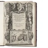 Fulvio Orsini, Orsini, Fulvio. Familiae Romanae quae reperiuntur in antiquis numismatibus ab urbe condita. Roma, Tramezini, 1577., Rare first edition of this important work on classical numismatics Rara prima edizione di questa