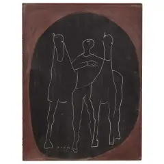 Cavallo e Cavaliere (ovale) by Marino Marini, offered Nov 2025