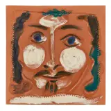 Visage aux cheveux bouclés 1969 by Pablo Picasso, offered Nov 2025