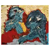 Karel Appel, Couple (Me and Him) 1991