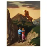 Stefano Di Stasio, Enigma animale 1999, oil on canvas
