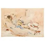 Laid nude 1935 by Filippo de Pisis, offered Nov 2025