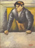 Ottone Rosai, Ragazzo al teatro (Loggione) 1950