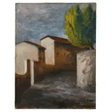 Strada di Compiobbi (1956) by Ottone Rosai, offered Nov 2025