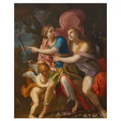 Pietro Dandini, Venus And Adonis, oil on canvas