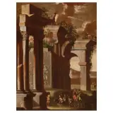 Alberto Carlieri, Architecture With Bacchic Procession And Musicians