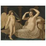 Luigi Ademollo, The Toilet Of Venus, oil on canvas