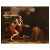 known as il Barbalonga Antonio Alberti, Saint Jerome Penitent
