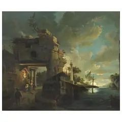 Evening Prayer by Giovanni Migliara, oil on panel, offered Oct 2025
