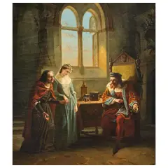Bartolomeo Giuliano, Ius Primae Noctis, oil on canvas