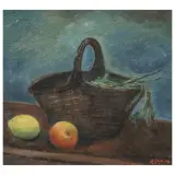 Achille Lega, Still Life With Fruit
