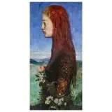Paulo Ghiglia, Female Figure In A Landscape, oil on cardboard
