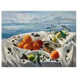 Still Life With Fruit By The Sea by Giovanni Colacicchi, offered Oct 2025