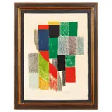 Sonia Delaunay, Oriflamme Paris 1968, lithograph