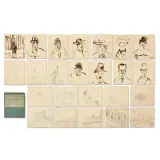 Sketch book 1932-1935 by Filippo de Pisis, offered Sep 2025