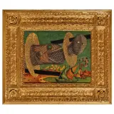 Gaetano Pompa, Serpenti 1974, oil on canvas