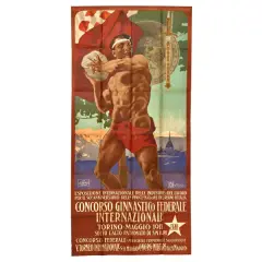 Osvaldo Ballerio, Untitled, Concorso Ginnastico Federale Internazionale