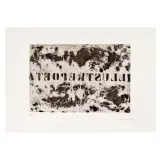 Franco Angeli, Illustre poeta, etching
