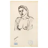 Jules Pascin, Buste nue 1926