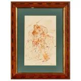 Untitled by Felice Carena, La fuga (Genesi), offered Sep 2025
