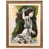 Untitled by Renato Guttuso, Ragazza con aquilone silk-screen, offered Sep 2025