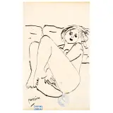 Jules Pascin, Jeune nu endormie 1926