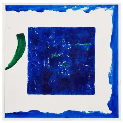 Renato Pengo, Pensando Malevic 2005, oil on canvas