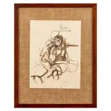 Two girls 11/7/54 Indian by Fulvio Bianconi, offered Sep 2025