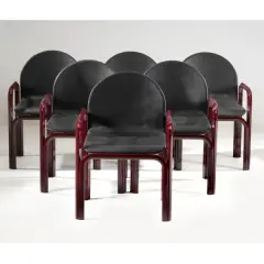 Untitled by Gae Aulenti, SIX CHAIRS, offered Jul 2025