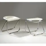 Giancarlo Piretti, Untitled, A COUPLE OF «PLUFF» STOOLS