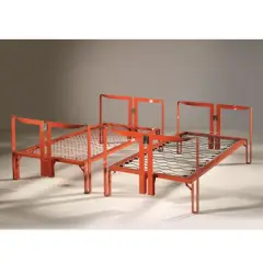 Untitled by Tobia Scarpa, A COUPLE OF «VANESSA» BEDS, offered Jul 2025
