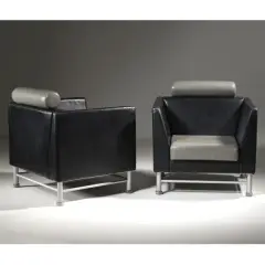 Untitled by Ettore Sottsass, A COUPLE OF «EAST SIDE» ARMCHAIRS, offered Jul 2025