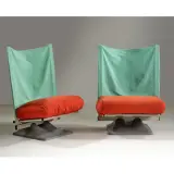 Paolo Deganello - Archizoom, Untitled, A COUPLE OF «AEO» ARMCHAIR
