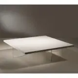 Roberto Monsani, Table Pvc Bases, White Lacquered