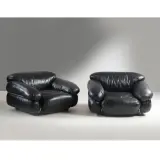 Untitled by Gianfranco Frattini, «SESANN» COUPLE OF ARMCHAIRS, offered Jul 2025