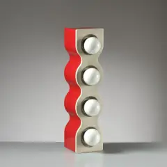 Untitled by Ettore Sottsass, «SINUS» TABLE LAMP, offered Jul 2025