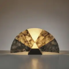 Untitled by Angelo Mangiarotti, «VENTAGLIO V584» TABLE LAMP, offered Jul 2025